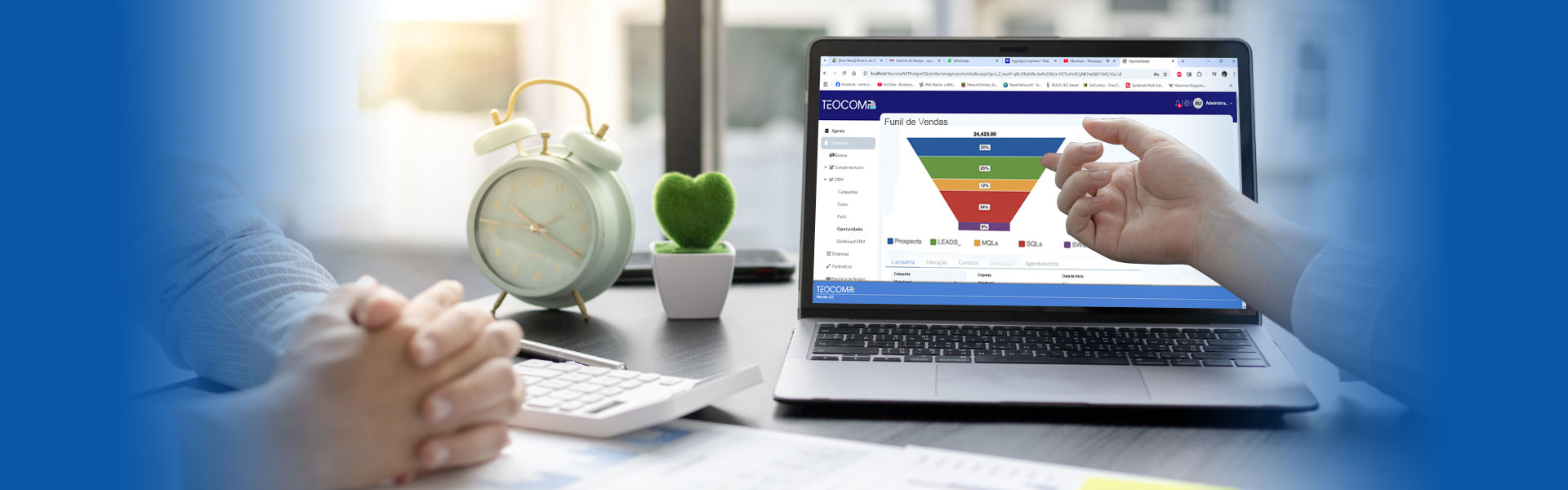 Sistema ERP TEOCOMP - Gestão empresarial simplificada